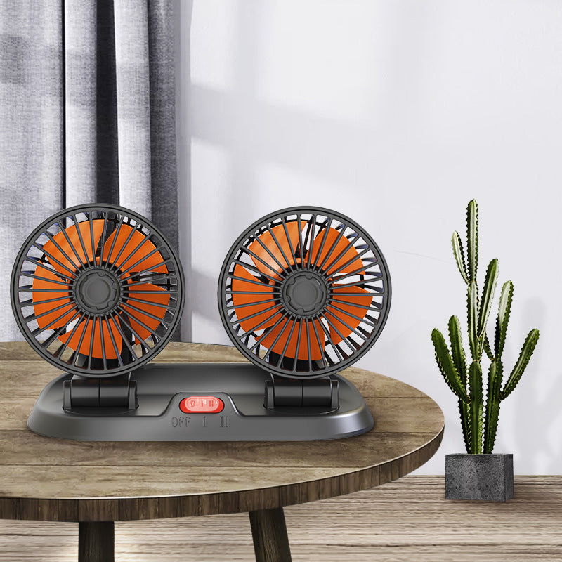 MZ Electronics Car Fan Rotatable