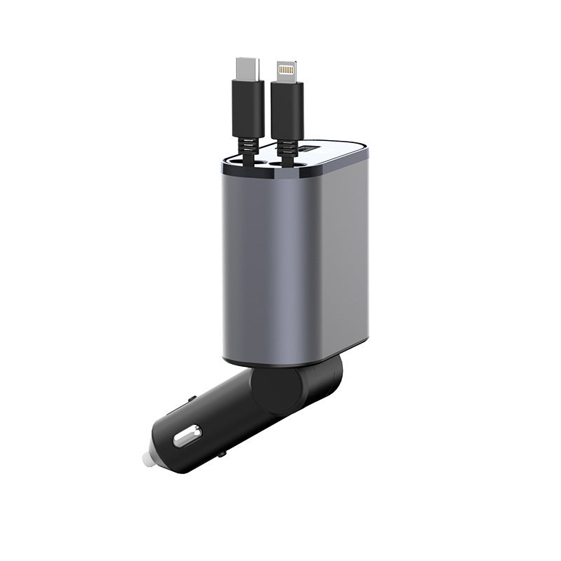 Metal Car Charger 100W Super Fast Charging