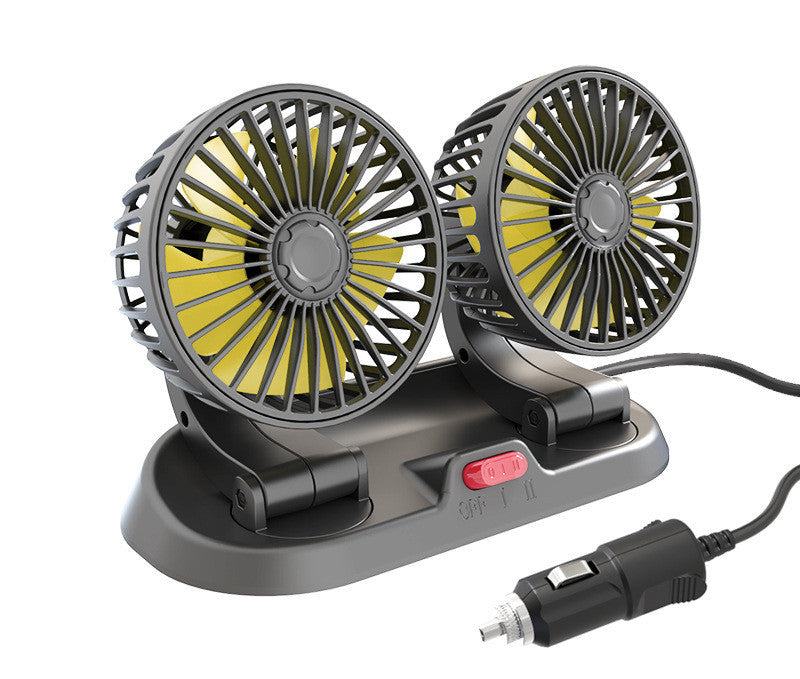 MZ Electronics Car Fan Rotatable