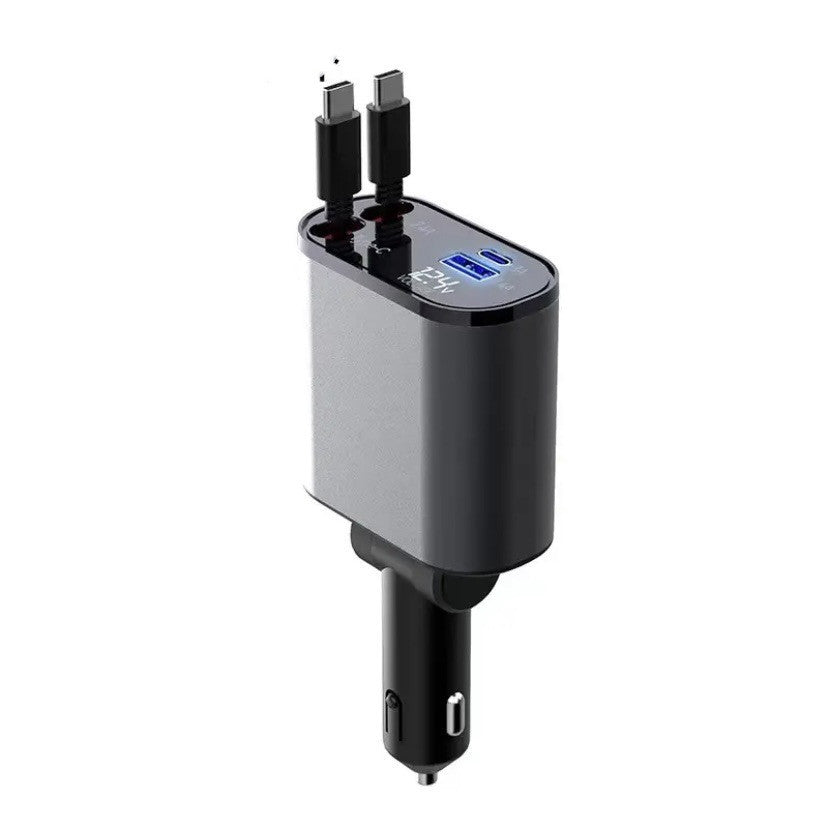 Metal Car Charger 100W Super Fast Charging