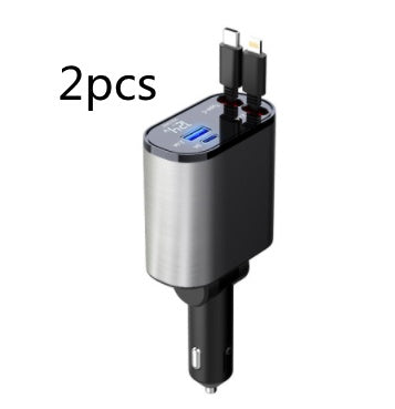 Metal Car Charger 100W Super Fast Charging