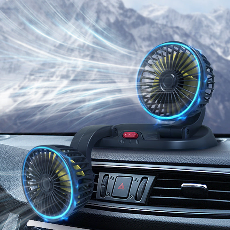 MZ Electronics Car Fan Rotatable