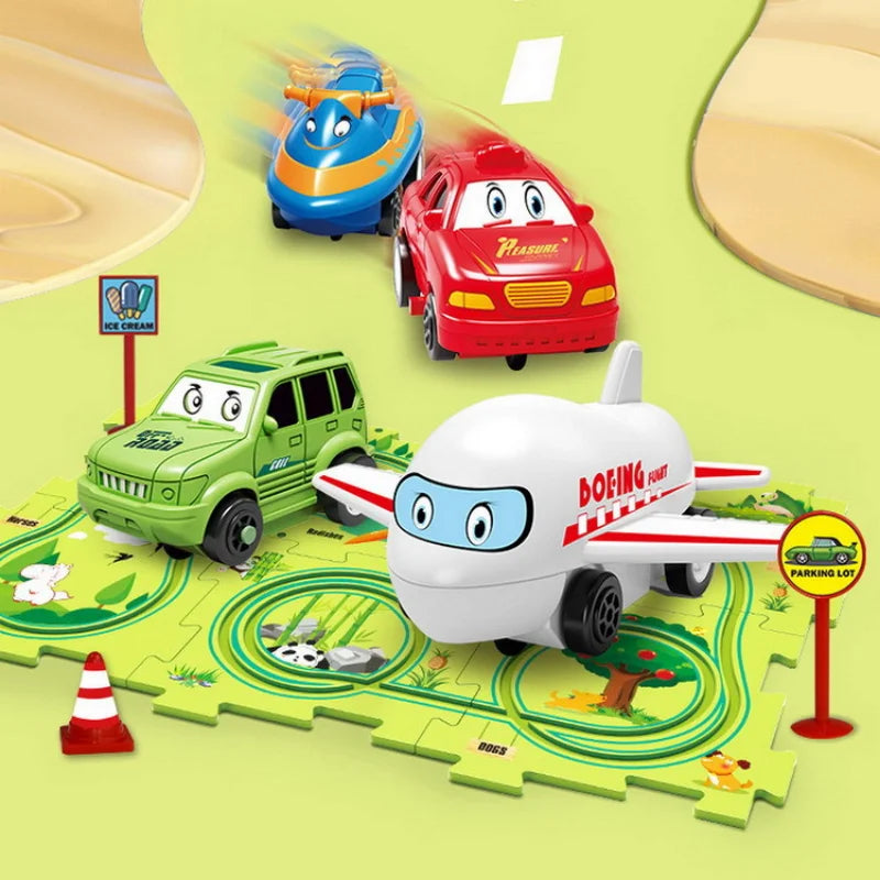 Creative Puzzle Tracks Play Set