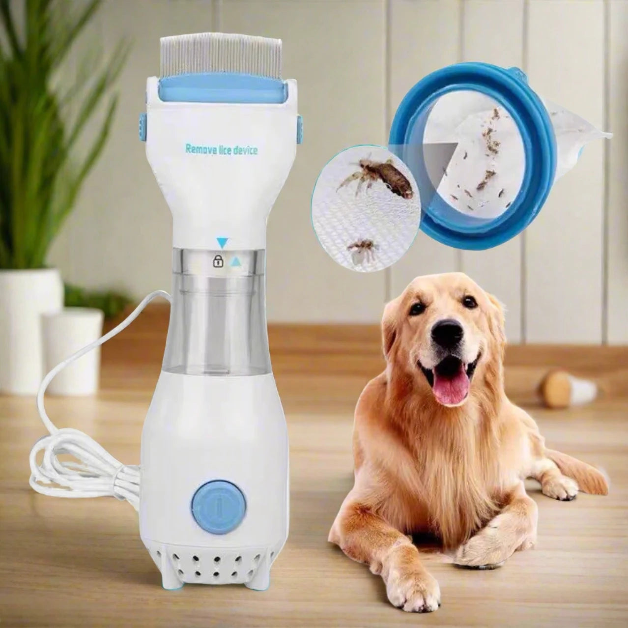 Electric Lice Grabber Remover Comb