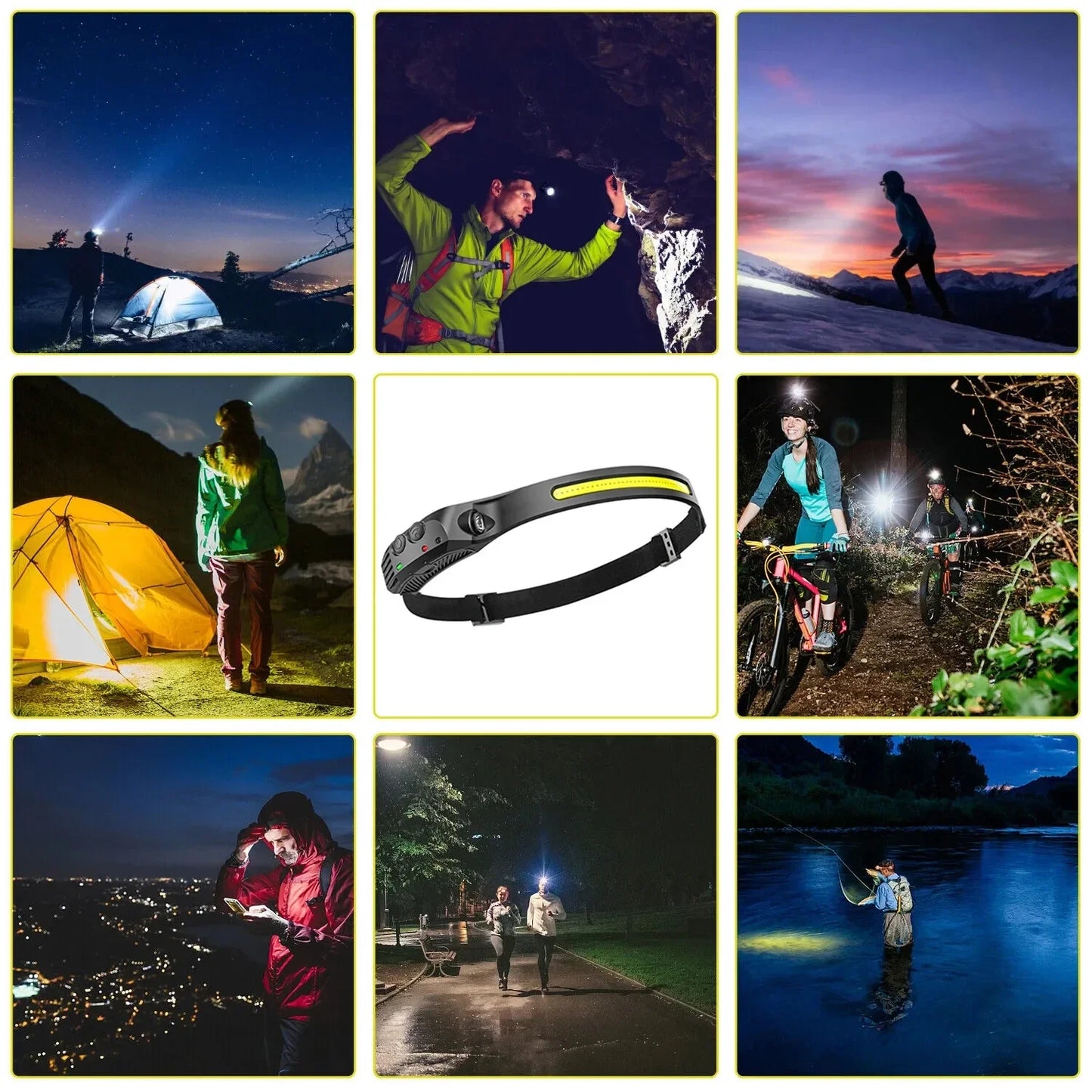 360° Motion Sensor Headlamp Pro