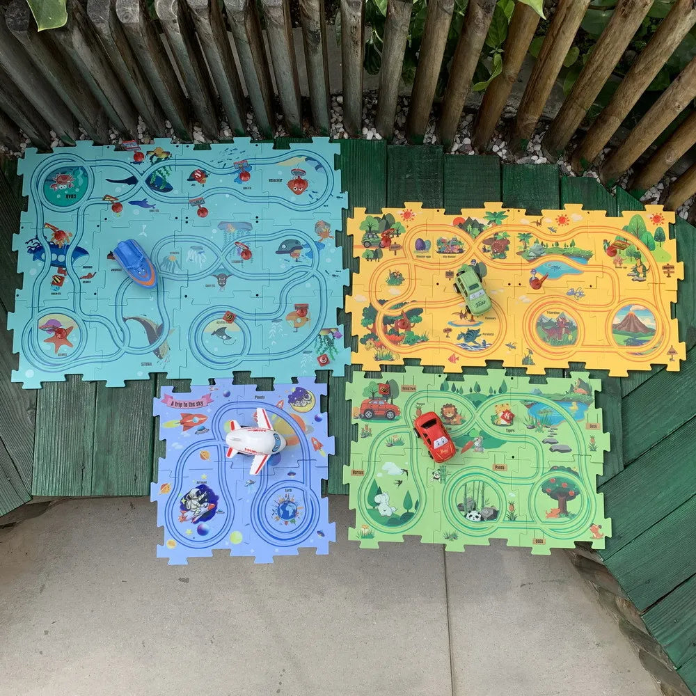 Creative Puzzle Tracks Play Set