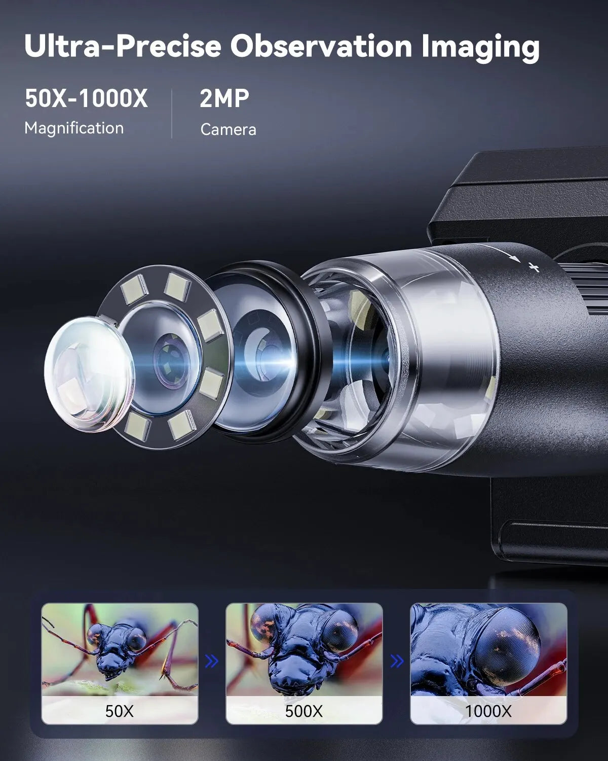 4.3 Inch Digital Microscope