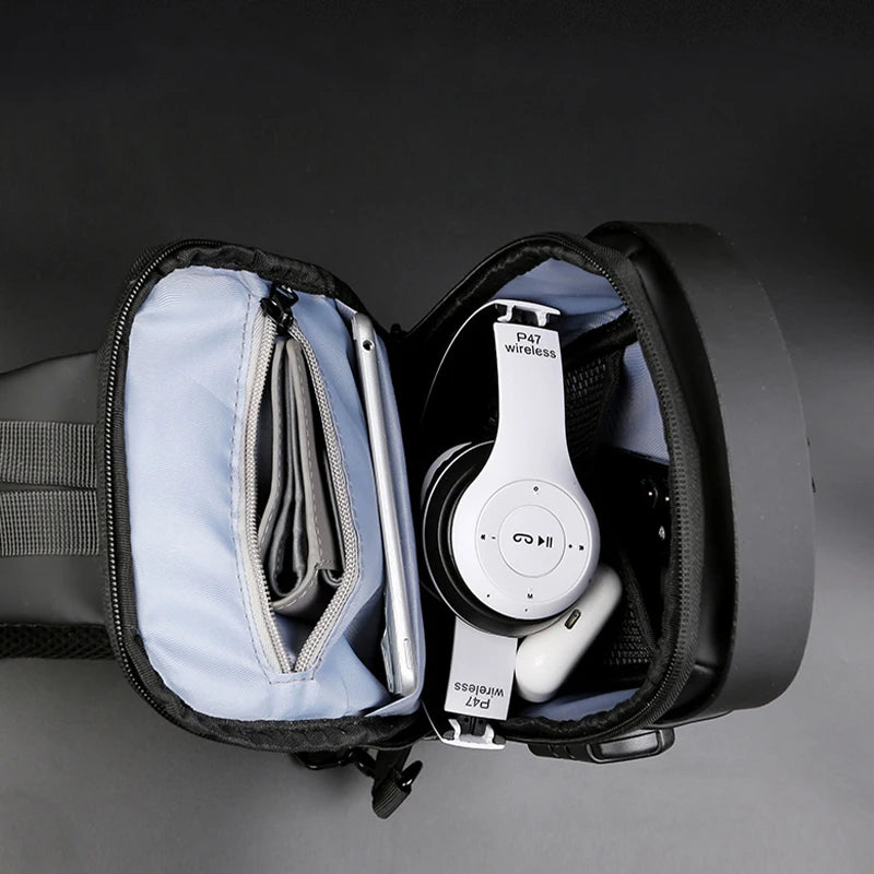 Men Anti Theft Chest Bag