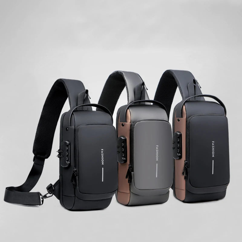 Men Anti Theft Chest Bag