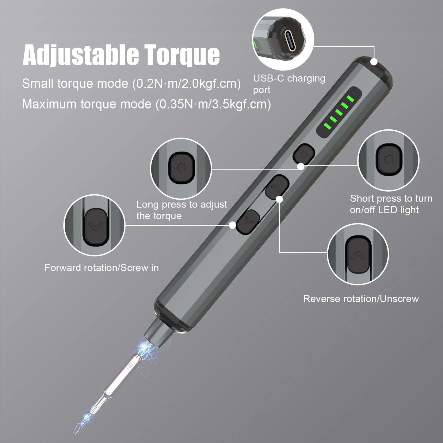 Mini Precision Electric Screwdriver Set 68 in 1