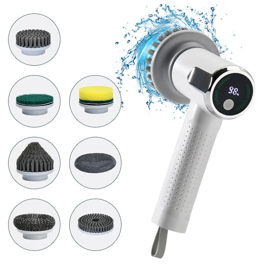 Electric Cleaning Kitchen Brush Wireless