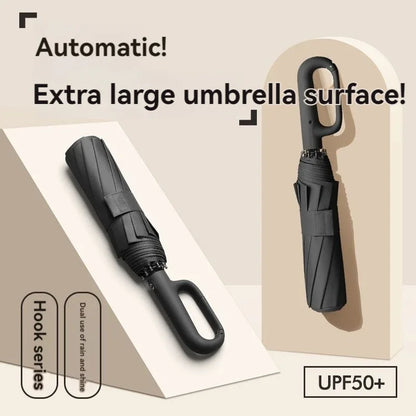 Fully Automatic Reverse Folding Umbrella