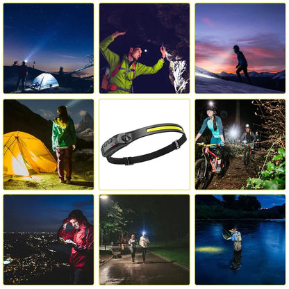360° Motion Sensor Headlamp Pro