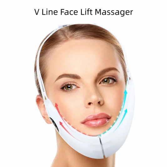 V Glow Facial Massager Device
