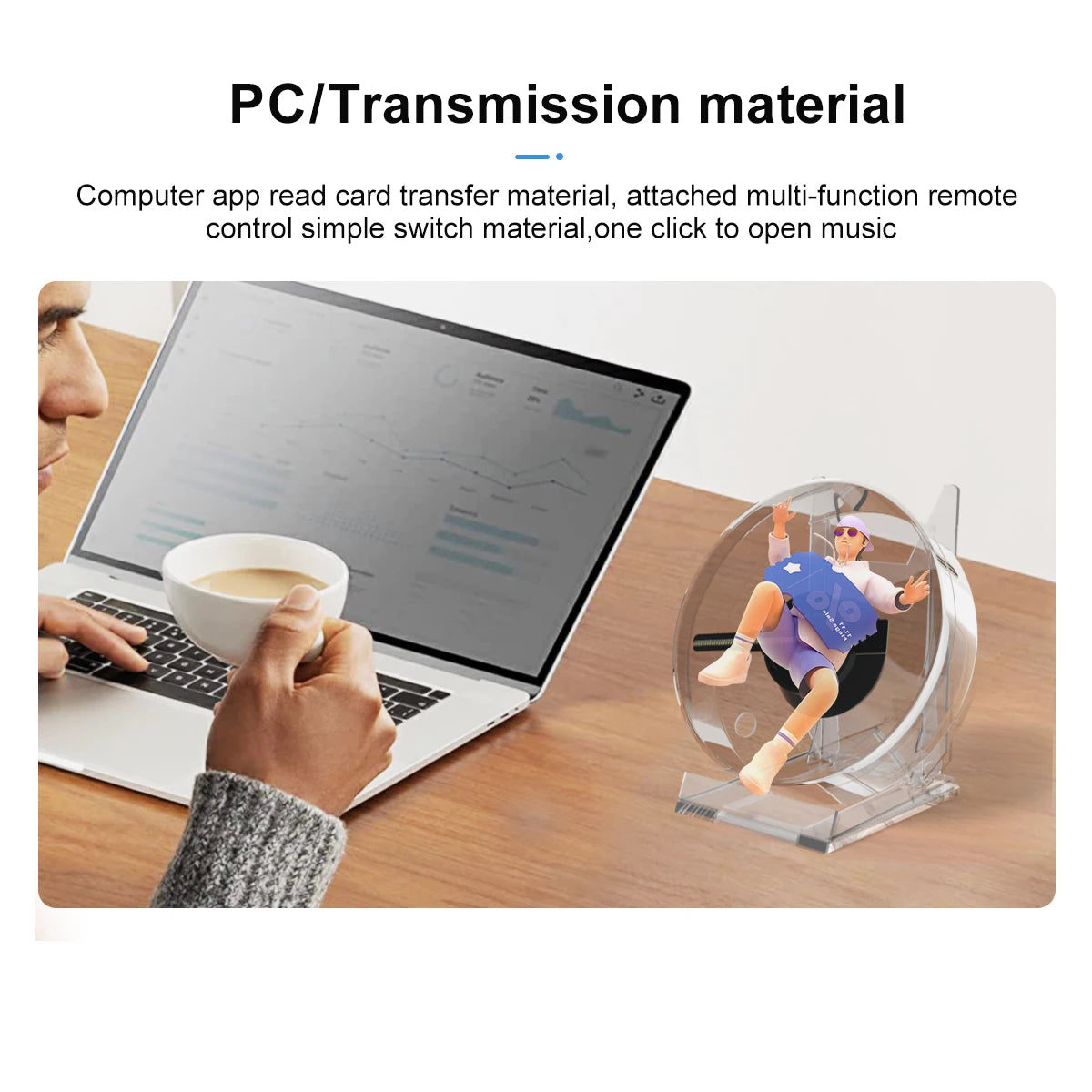 3d Holographic Advertising Lights LED Desktop