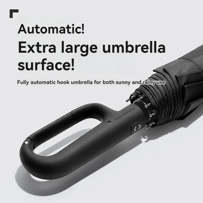 Fully Automatic Reverse Folding Umbrella