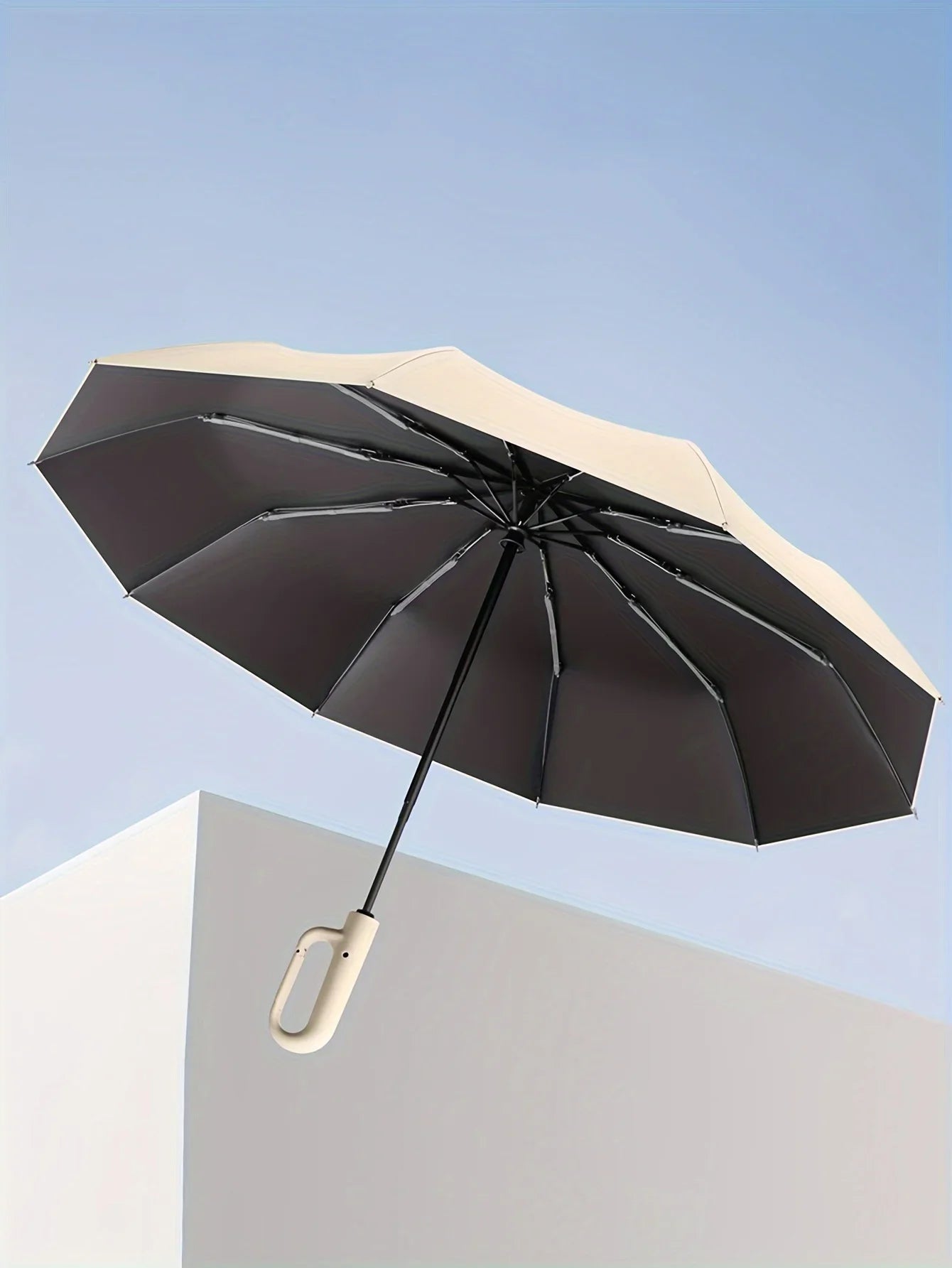 Fully Automatic Reverse Folding Umbrella
