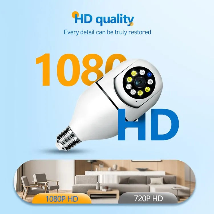 5G Bulb E27 Surveillance Camera Full Color