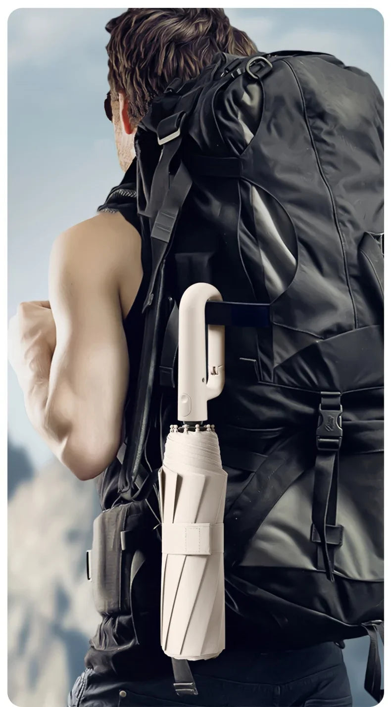 Fully Automatic Reverse Folding Umbrella